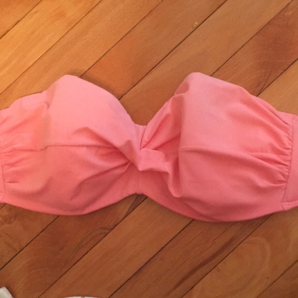 Pink/coral Victoria Secret bathing suit top